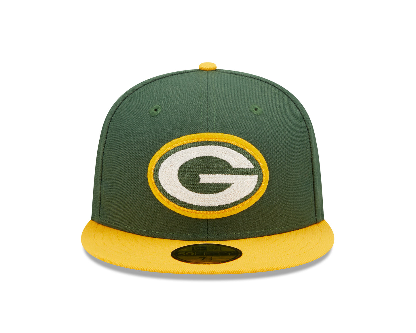 Green Bay Packers New Era Super Bowl Series Letterman 59FIFTY Fitted Hat - Green