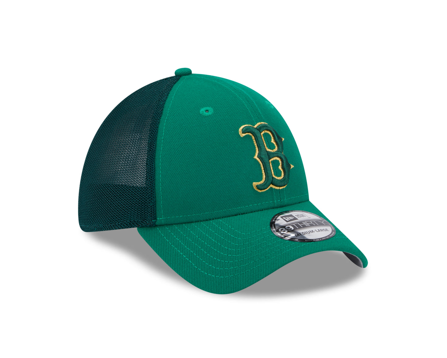 Boston Red Sox New Era Kelly Green St. Patrick's Day 39THIRTY Flex Hat