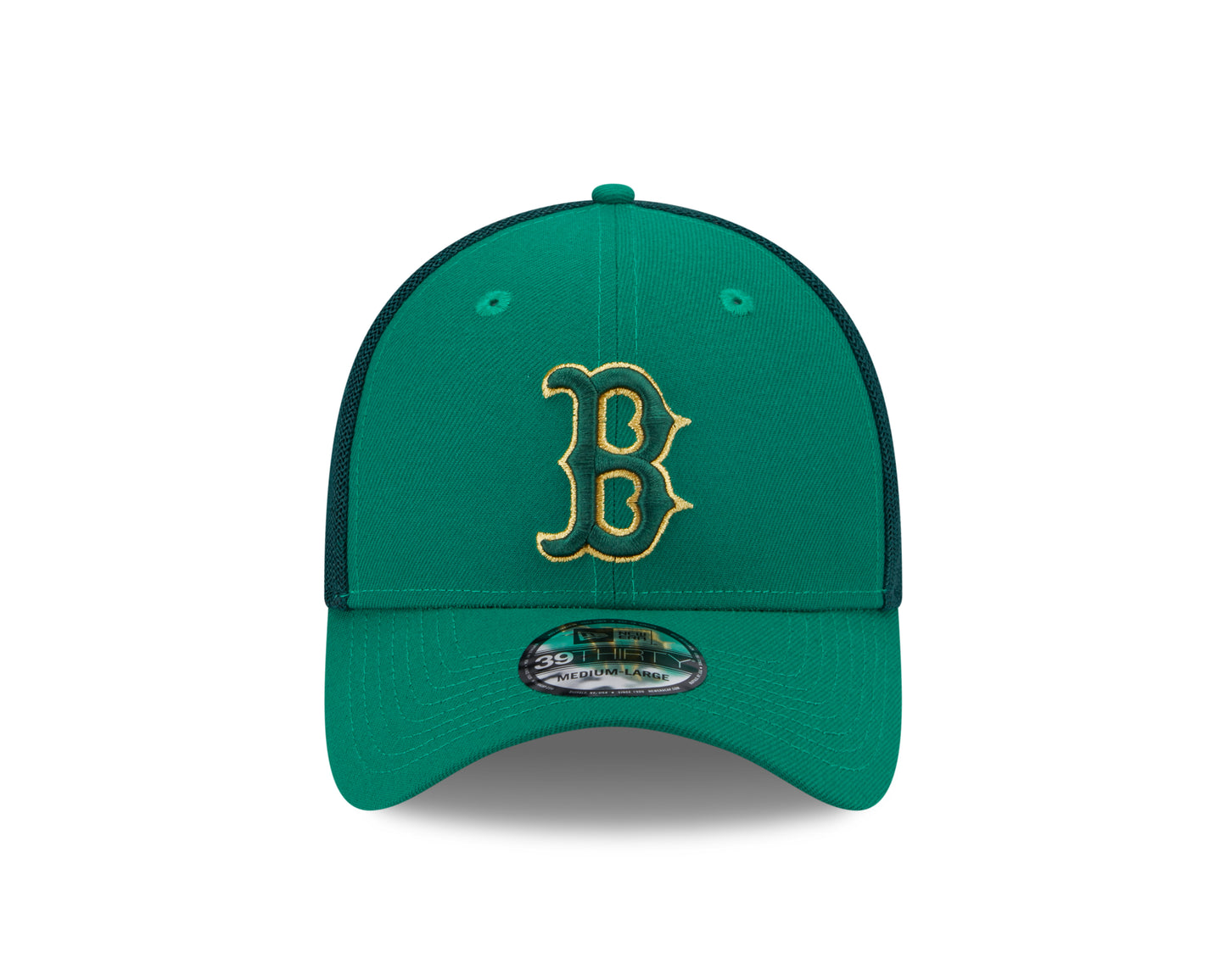 Boston Red Sox New Era Kelly Green St. Patrick's Day 39THIRTY Flex Hat