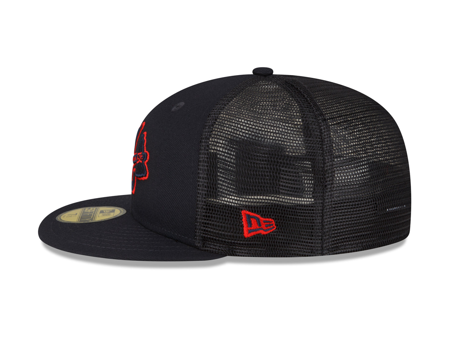 Atlanta Braves New Era Spring Training 59fifty Mesh Fitted Hat