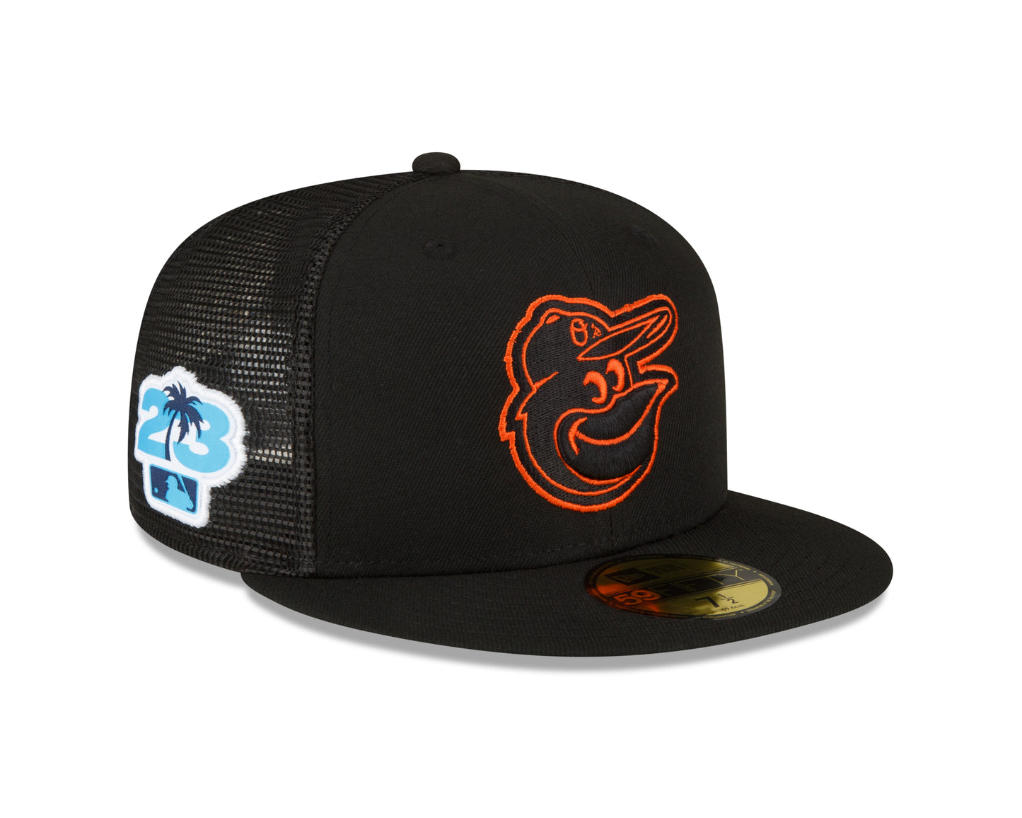 Baltimore Orioles 2023 New Era Spring Training 59Fifty Mesh Fitted Hat