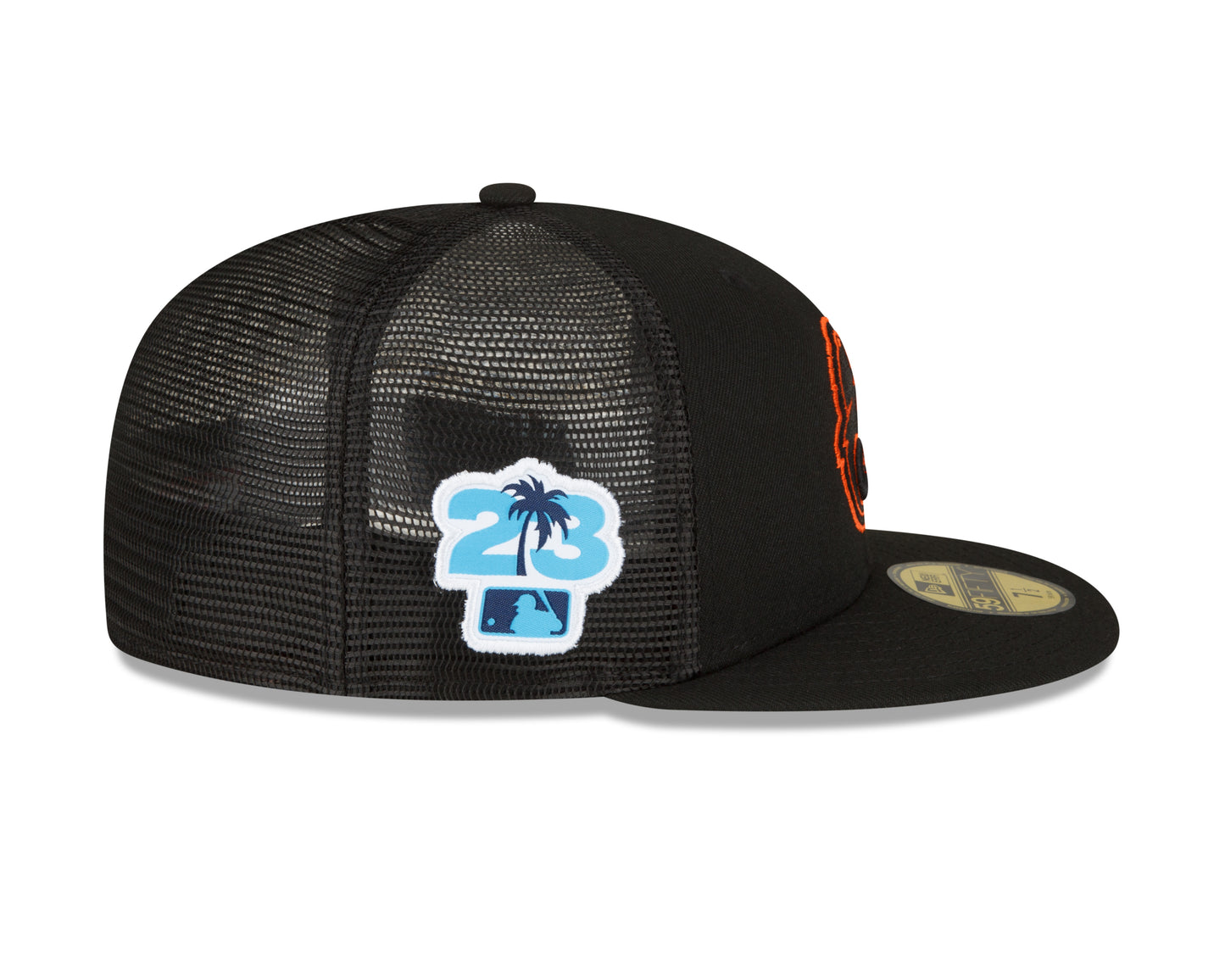 Baltimore Orioles 2023 New Era Spring Training 59Fifty Mesh Fitted Hat