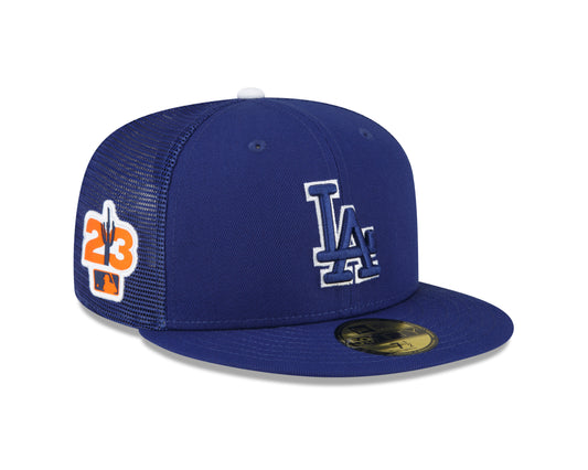 Los Angeles Dodgers 2023 New Era Spring Training 59Fifty Mesh Fitted Hat