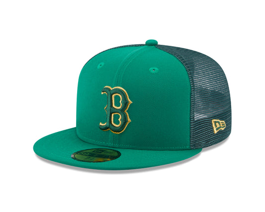 Boston Red Sox 2023 New Era St. Patricks Day 59Fifty Hat - Green