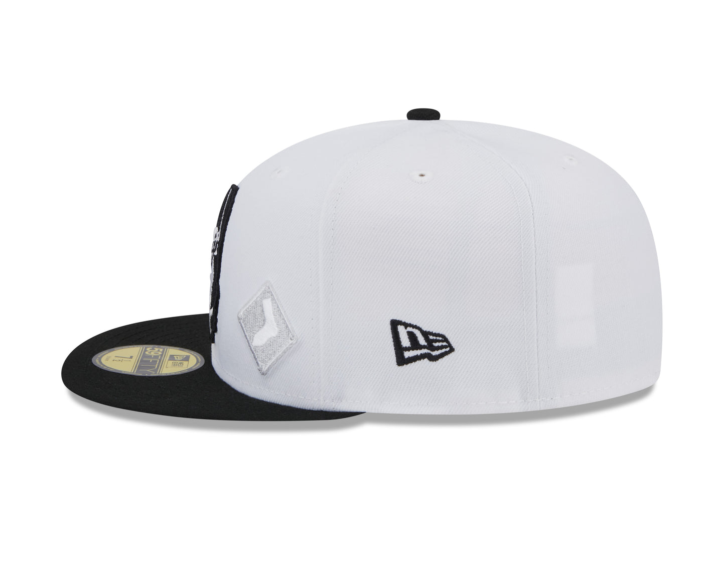 Chicago White Sox New Era State 59FIFTY Fitted Hat - White