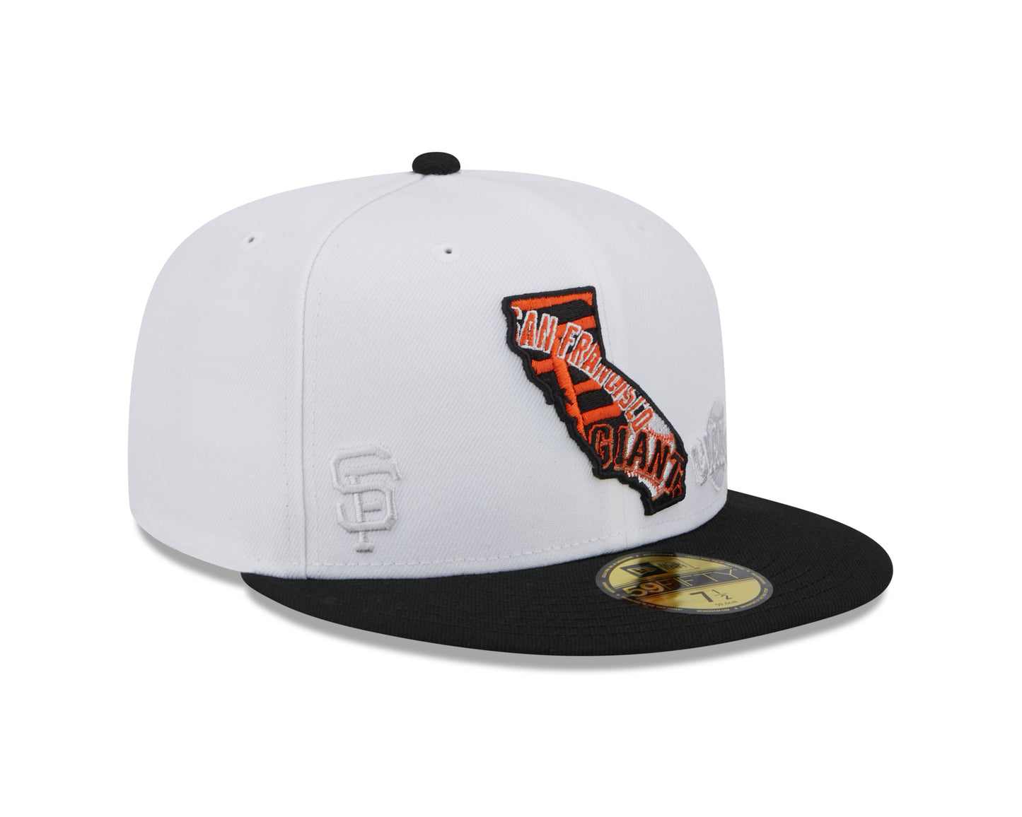 San Francisco Giants New Era State 59FIFTY Fitted Hat - White