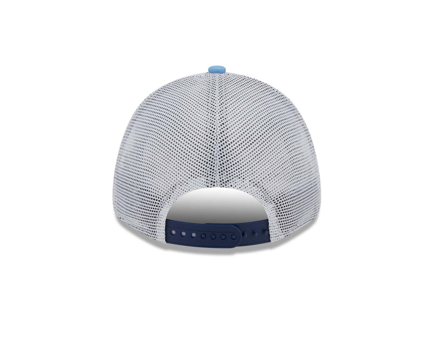 Tampa Bay Rays New Era Logo Patch Trucker 9FORTY Snapback Hat