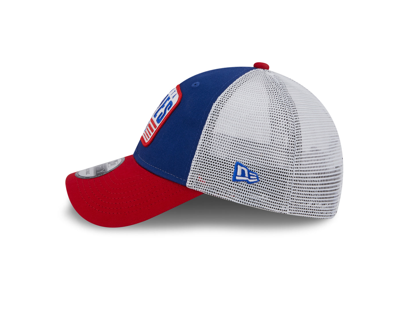 Atlanta Braves New Era Logo Patch Trucker 9FORTY Snapback Hat