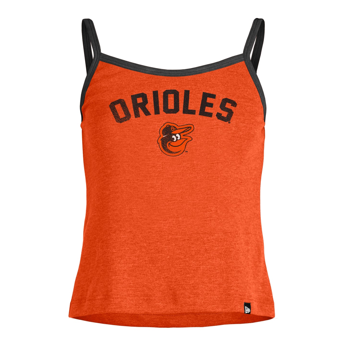 Baltimore Orioles New Era Throwback Women's Orange Tank Top