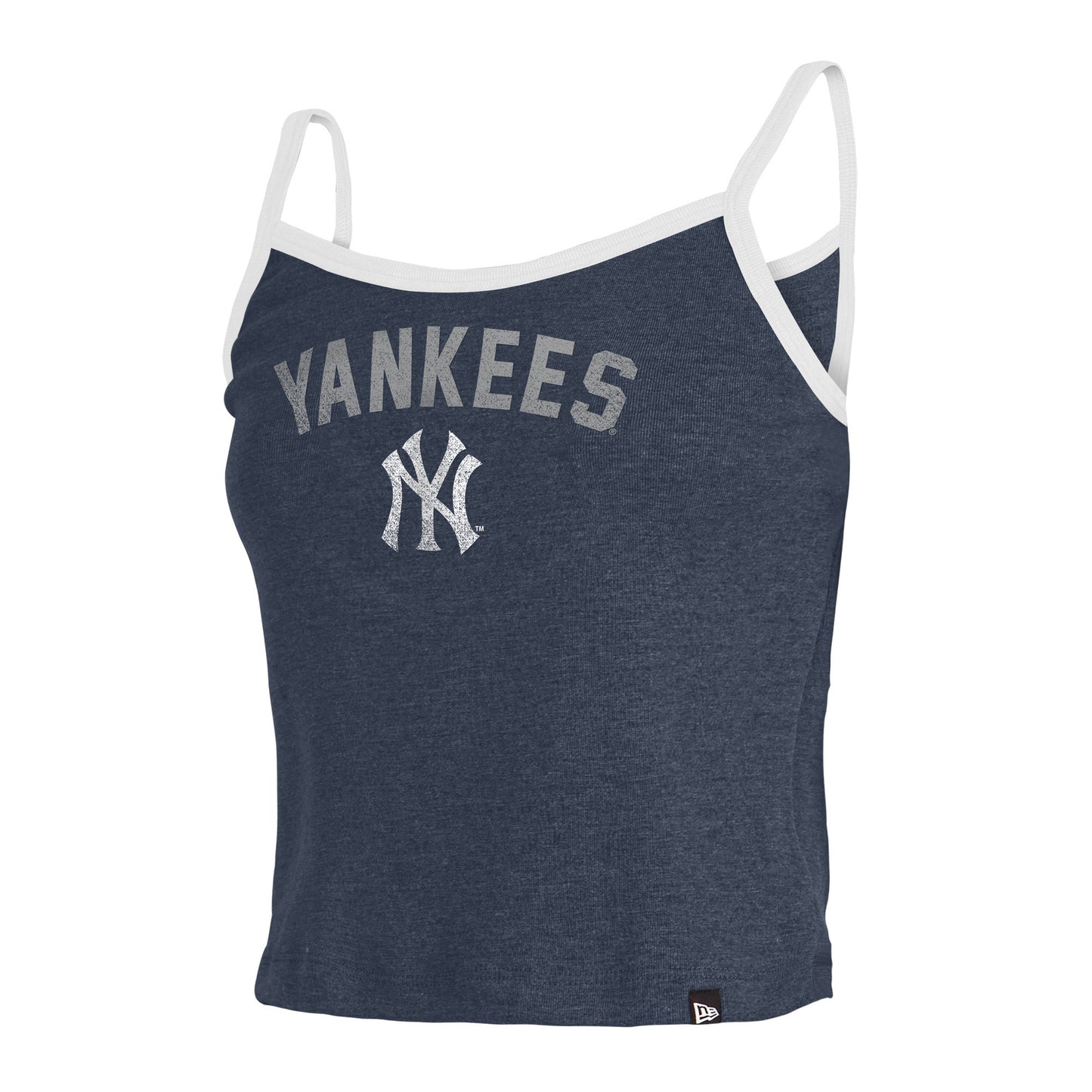 New York Yankees New Era Throwback Women's Navy Tank Top