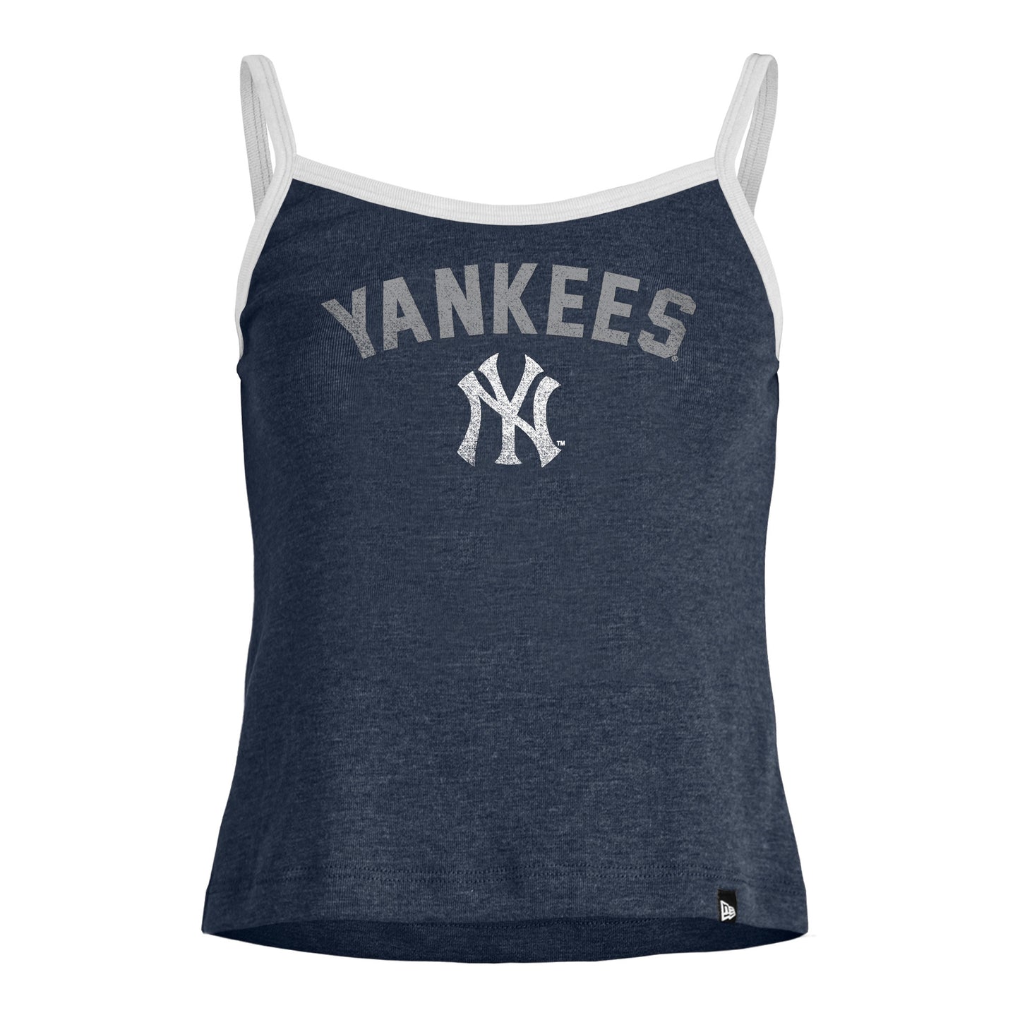 New York Yankees New Era Throwback Women's Navy Tank Top