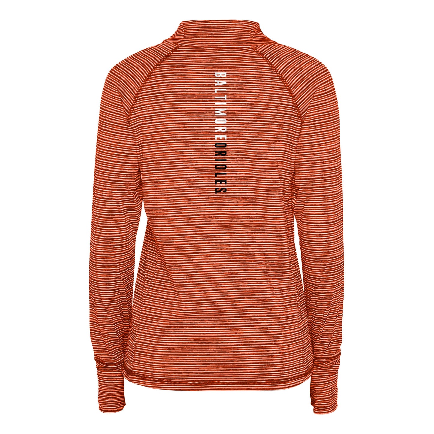 Baltimore Orioles New Era Women's Active 1/4 Zip Long Sleeve Warm Up
