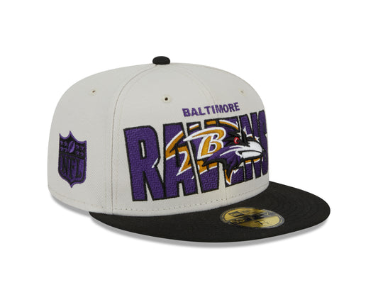 Baltimore Ravens New Era 2023 NFL Draft Stone 59Fifty Hat