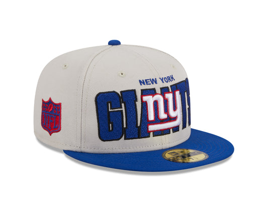 New York Giants New Era 2023 NFL Draft Stone 59Fifty Hat