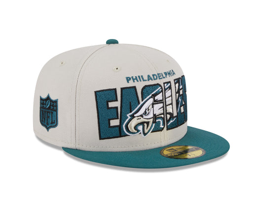 Philadelphia Eagles New Era NFL 2023 Draft On-Stage 59FIFTY Hat