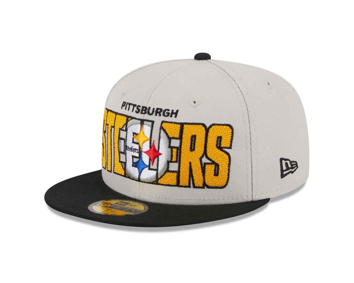 Pittsburgh Steelers New Era 2023 NFL Draft Stone 59Fifty Hat
