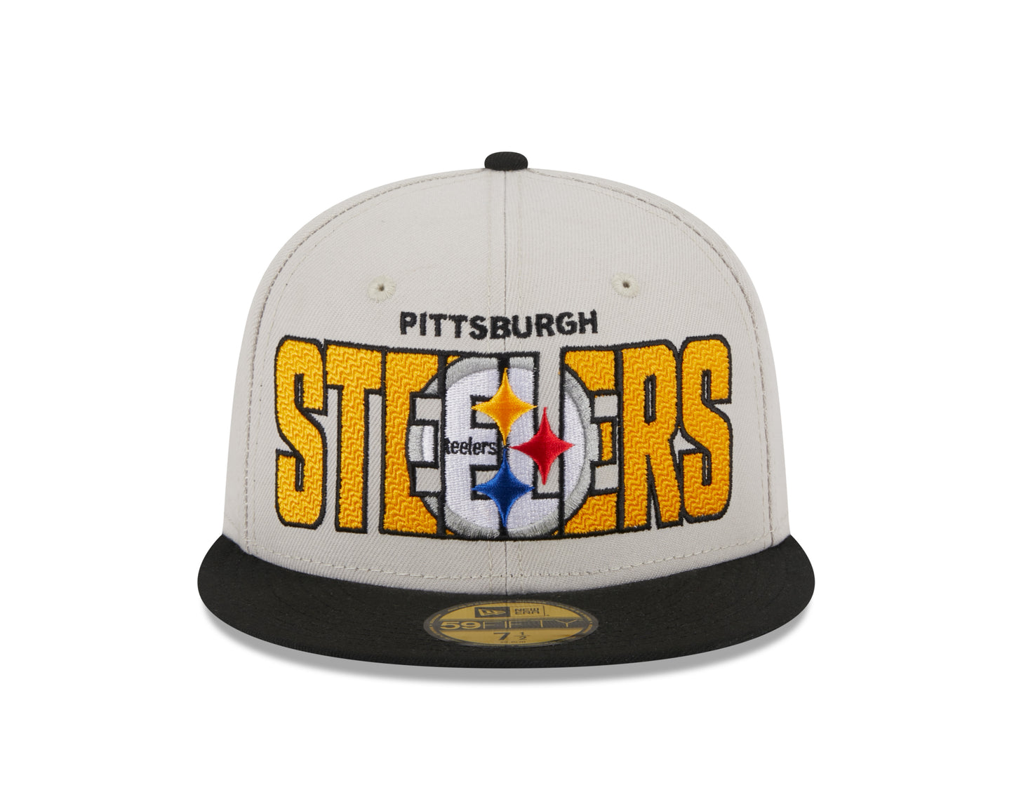 Pittsburgh Steelers New Era 2023 NFL Draft Stone 59Fifty Hat