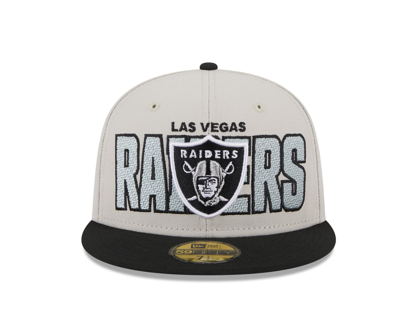 Las Vegas Raiders New Era 2023 NFL Draft Stone 59Fifty Hat