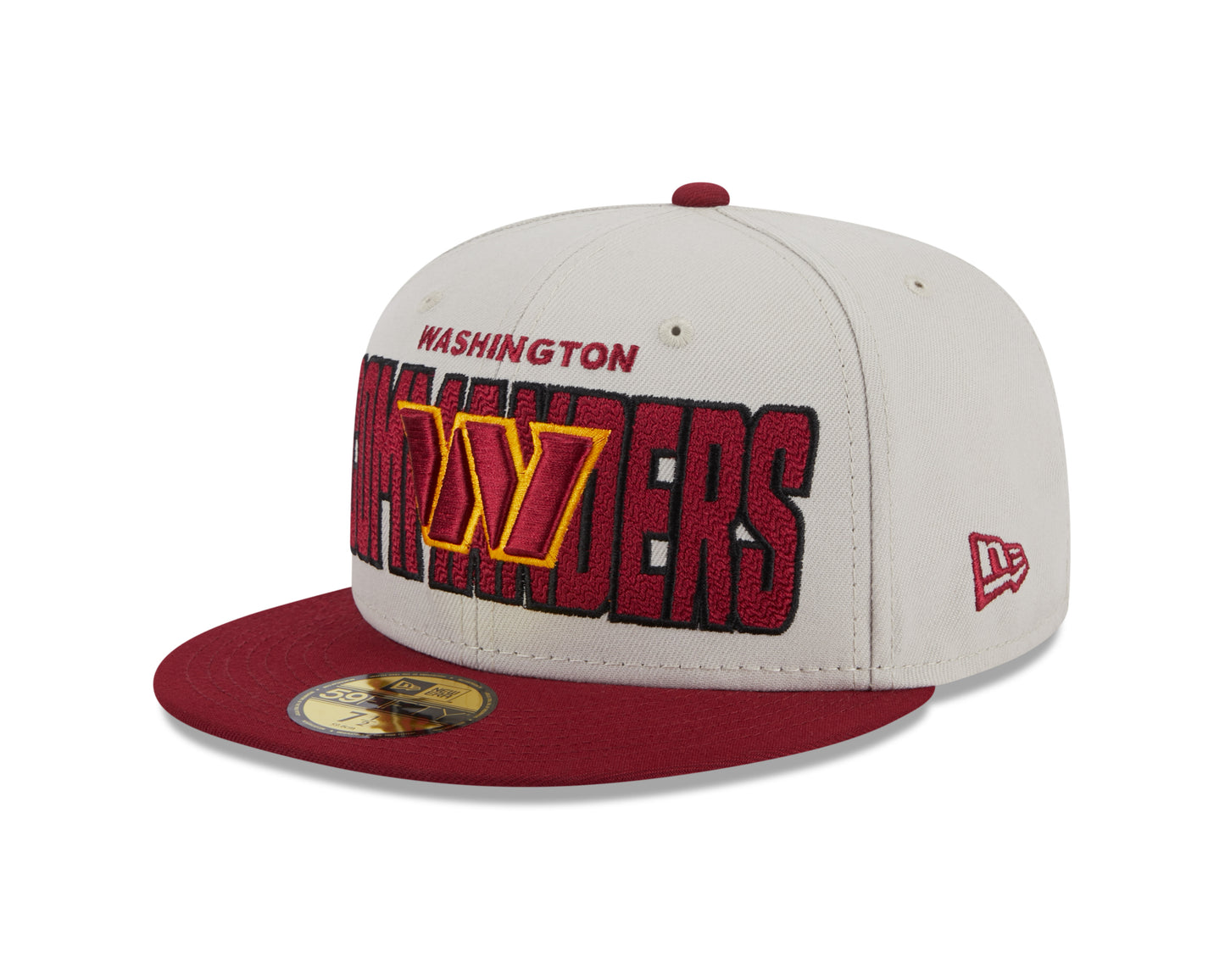 Washington Commanders New Era 2023 NFL Draft Stone 59Fifty Hat