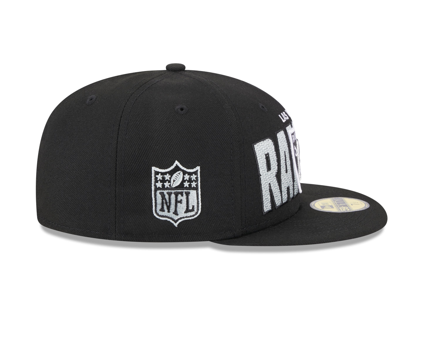 Las Vegas Raiders 2023 NFL Draft Black 59Fifty Hat