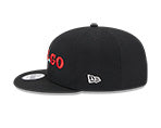Chicago Bulls New Era Logo Blend 9FIFTY Hat - Black