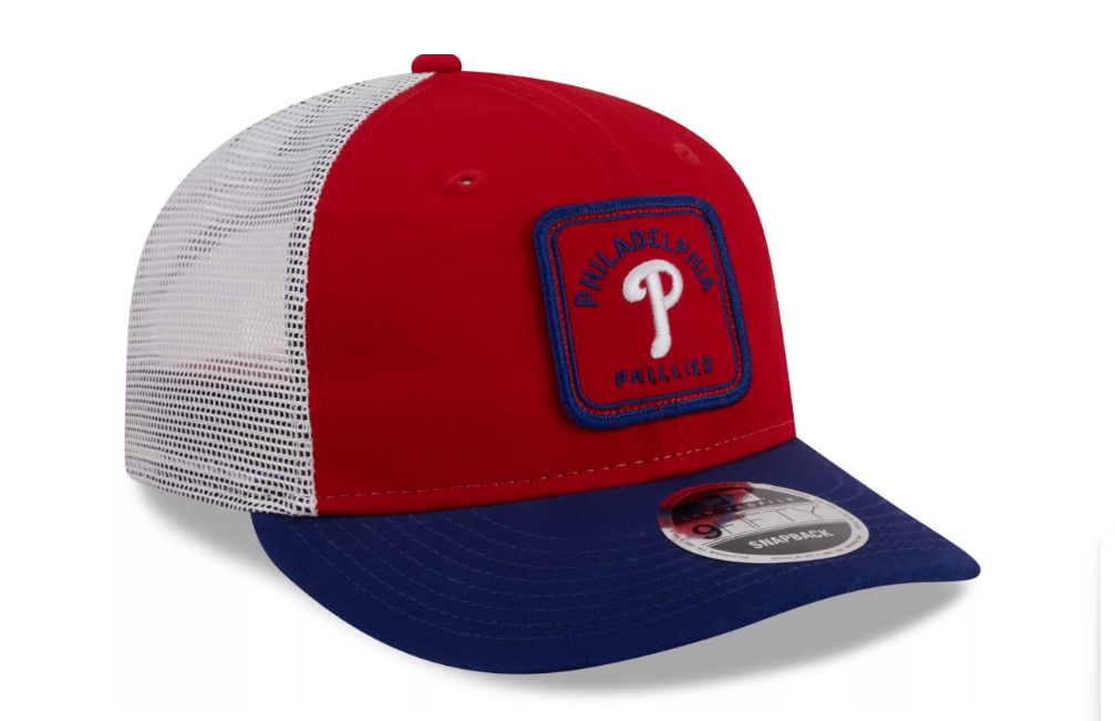 Philadelphia Phillies New Era Squared Low Profile 9Fifty Snapback