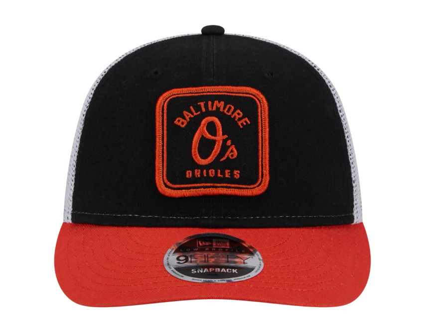 Baltimore Orioles New Era Squared Low Profile 9Fifty Snapback Hat