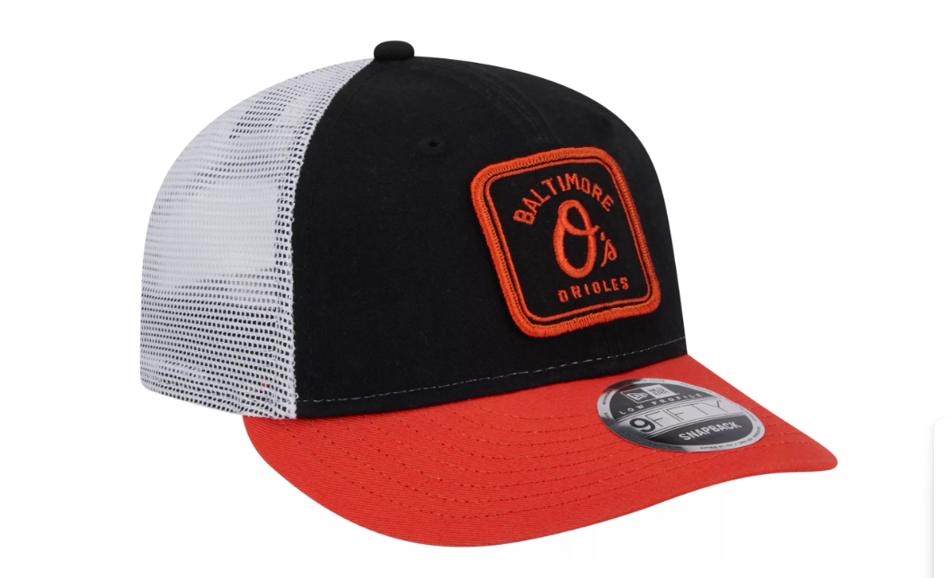 Baltimore Orioles New Era Squared Low Profile 9Fifty Snapback Hat