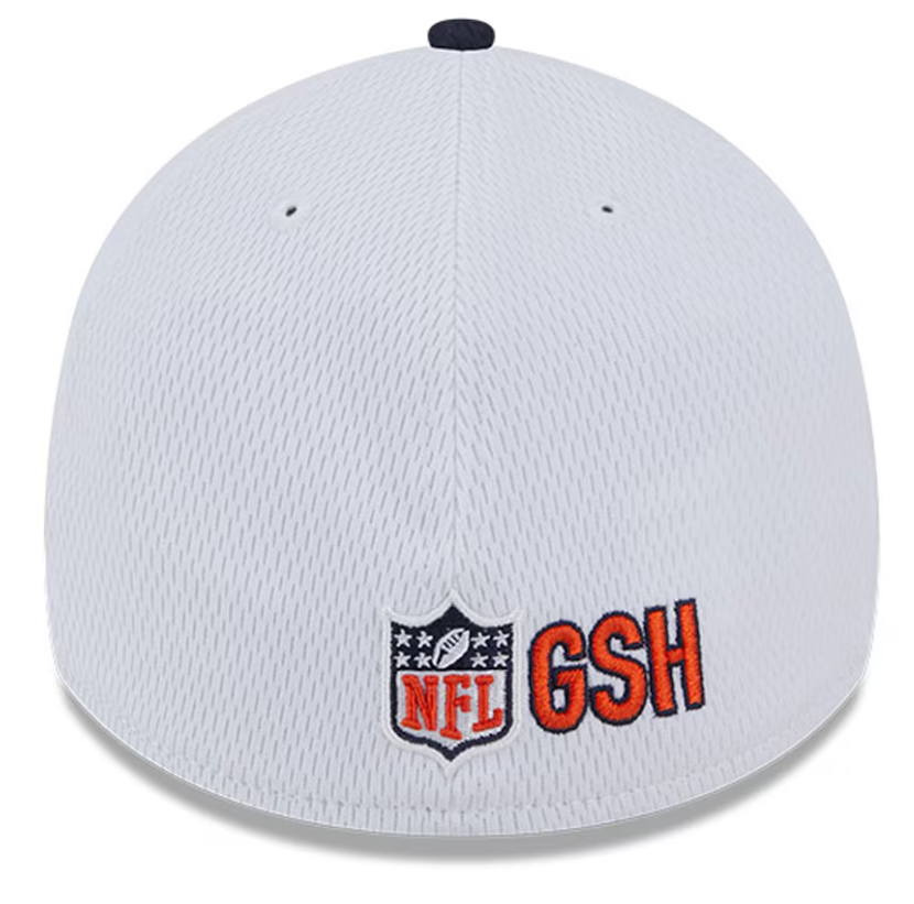 Chicago Bears New Era Sideline 39THIRTY Flex Hat- White