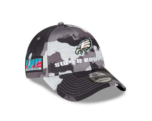 Philadelphia Eagles Going to Superbowl LVII 9FORTY Adjustable Hat - Camo