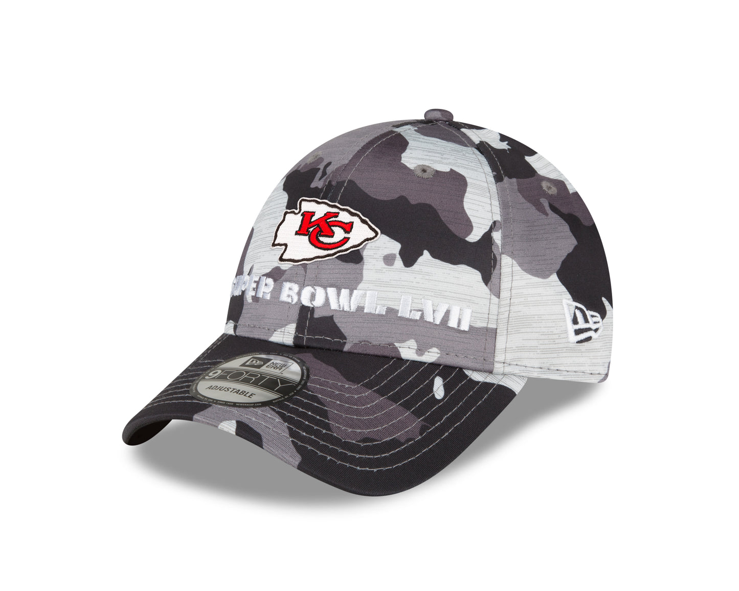 Kansas City Chiefs Going to Super Bowl LVII 9FORTY Hat - Camo