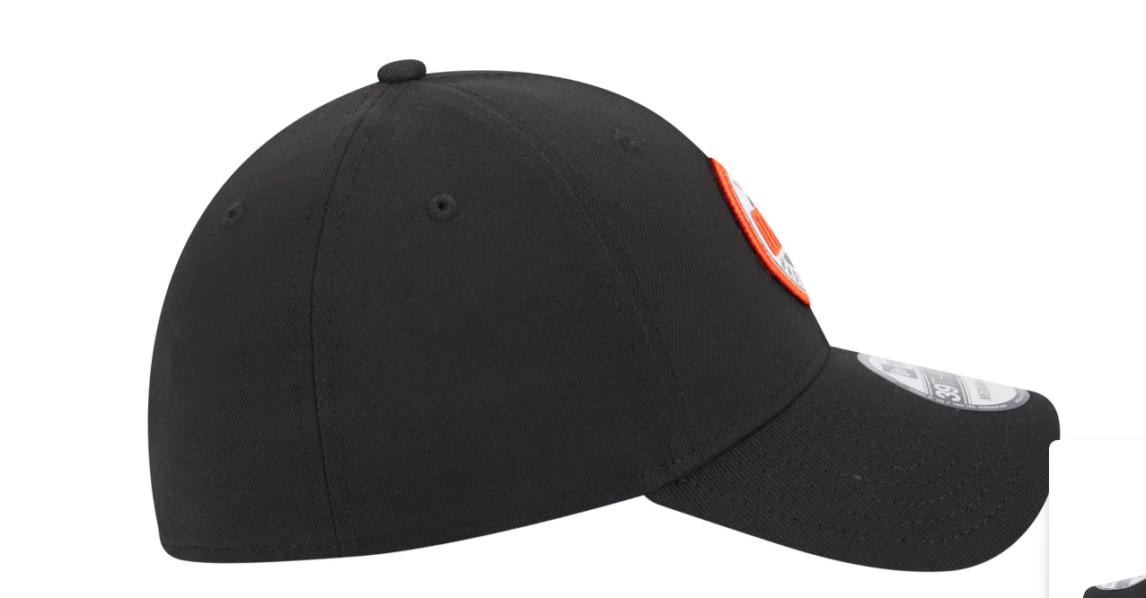 Baltimore Orioles New Era Black Game Day 39Thirty Stretch Fit Hat