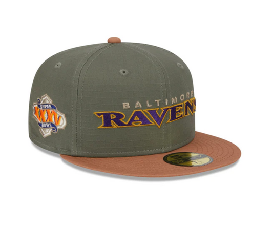 Baltimore Ravens New Era Ripstop 59FIFTY Fitted Hat