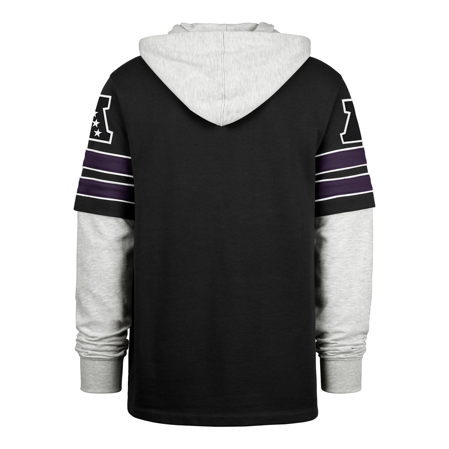 Baltimore Ravens '47 Brand Double Header Blitz Hoodies Black