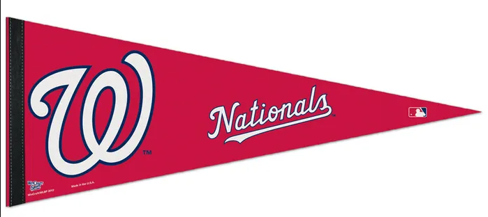 Washington Nationals Wincraft Classic Logo Pennant 12" x 30"