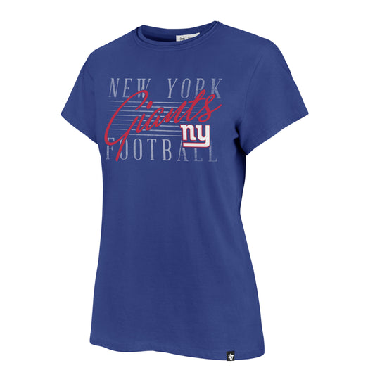 New York Giants '47 Blue Maze Frankie Women's T-Shirt