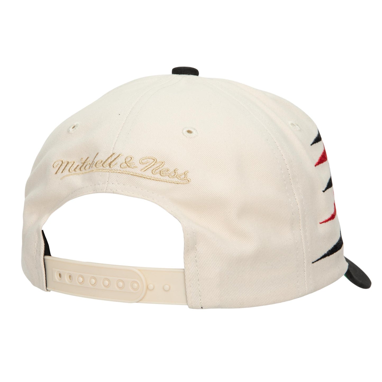 Philadelphia 76ers Mitchell & Ness Off White Diamond Pro Snapback Hat