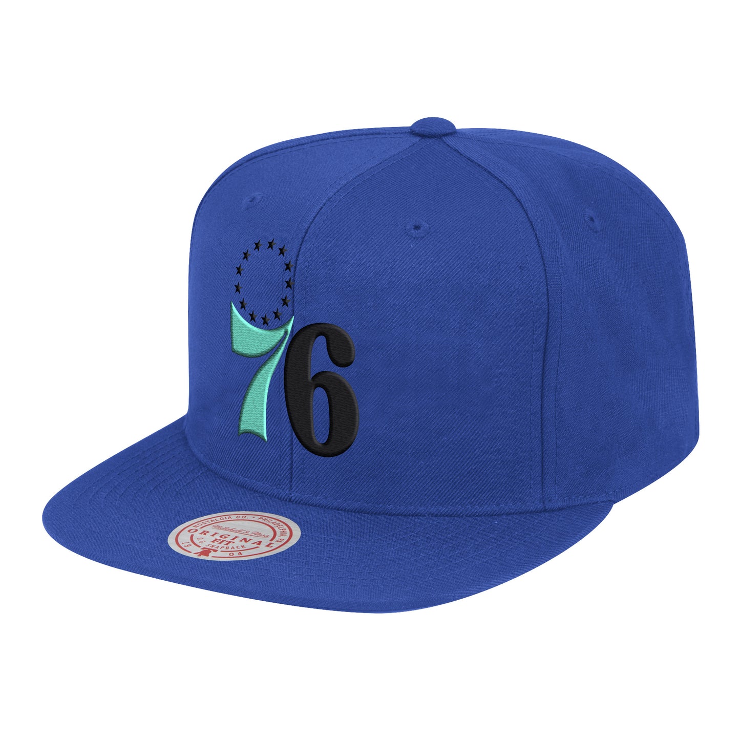 Philadelphia 76ers Mitchell & Ness 1983 Patch Hardwood Classic Snapback Hat