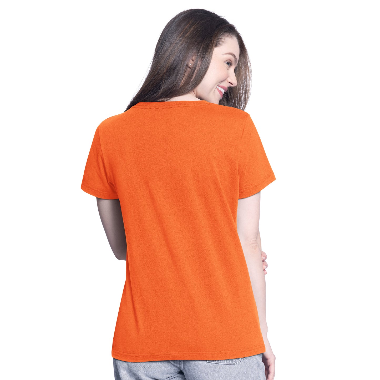 Baltimore Orioles G-III Batter Up Women's T-Shirt- Orange