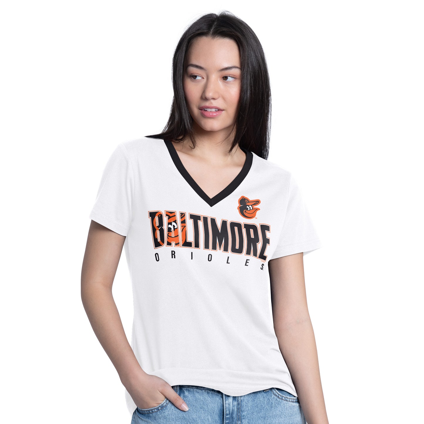Baltimore Orioles G-III Best Team Women's T-Shirt- White