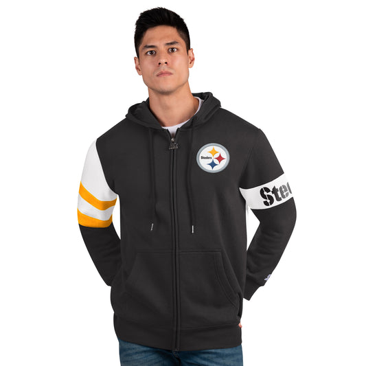 Pittsburgh Steelers NFL Starter Roster Full Zip Men's Hoodie
