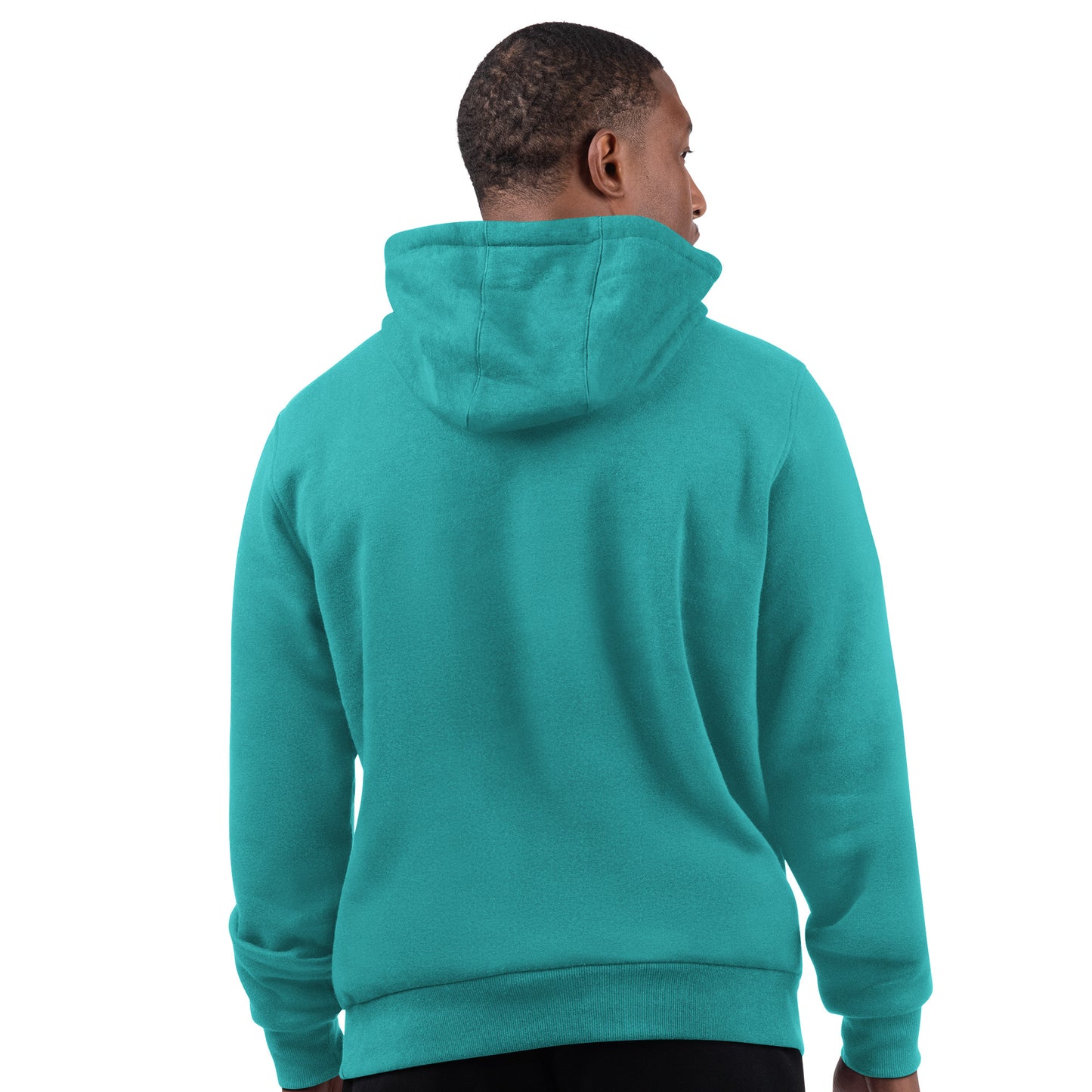 Miami Dolphins Starter Hand Off Pull Over Hoodie - Aqua