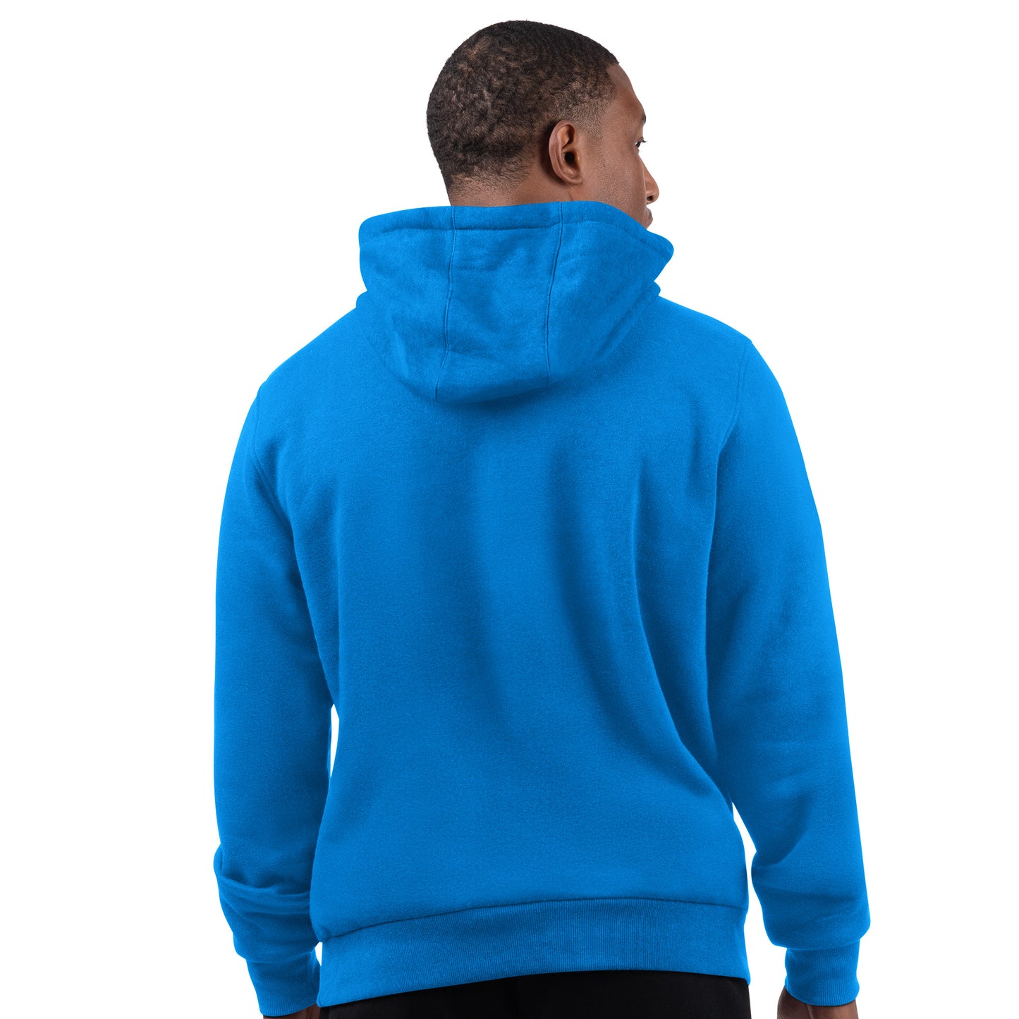 Detroit Lions Starter Hand Off Pull Over Hoodie - Blue