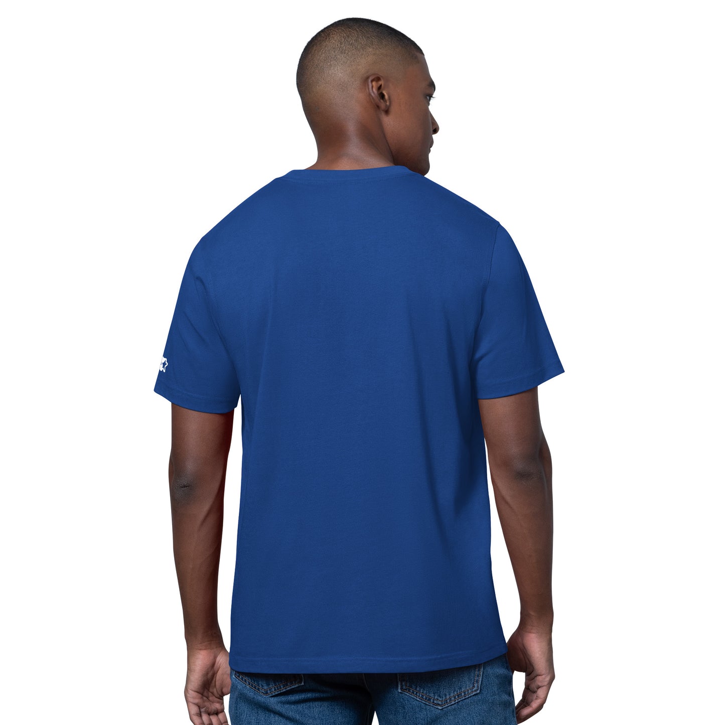 Buffalo Bills Men's Starter Defender T-Shirt- Blue