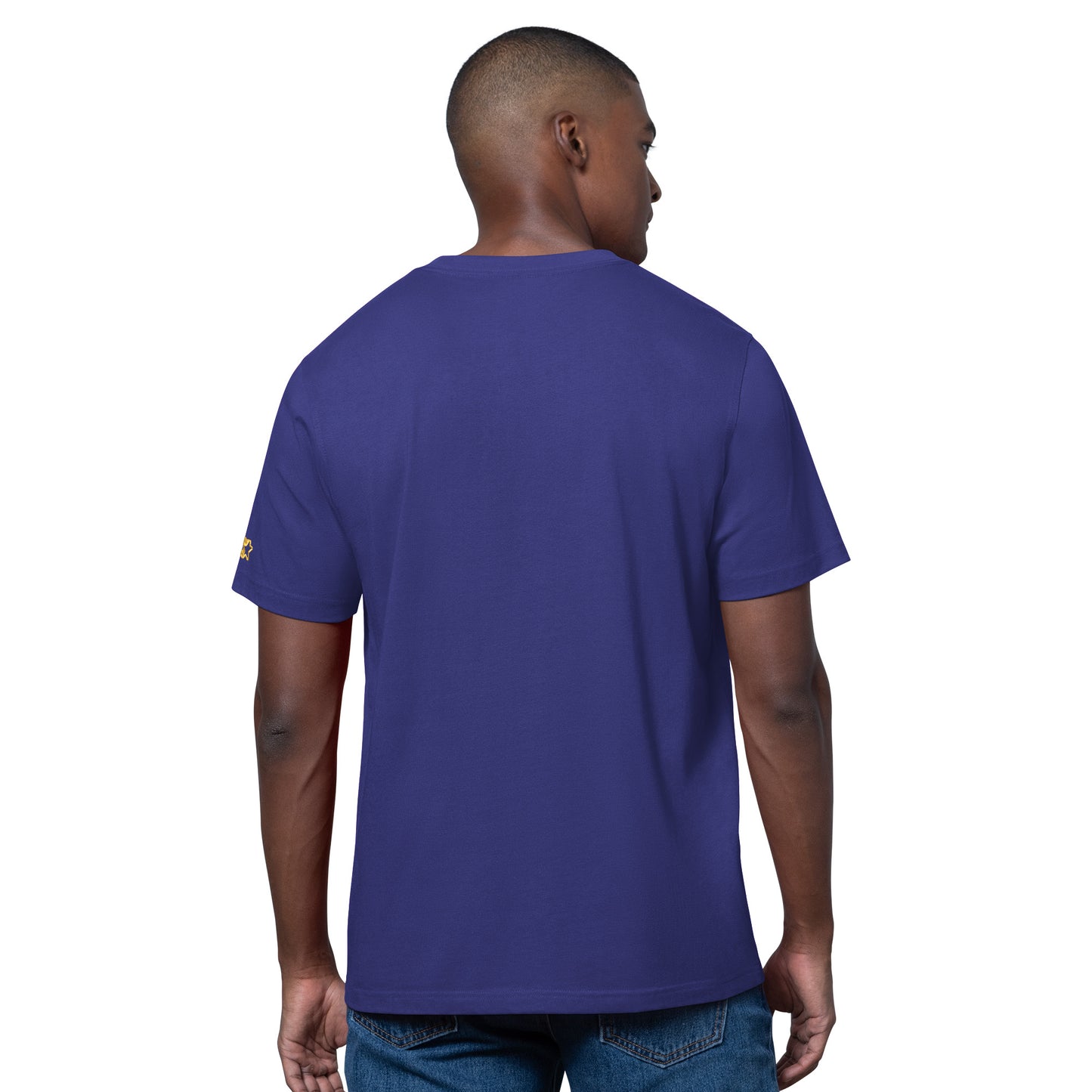 Balitmore Ravens Men's Starter Defender T-Shirt-Purple