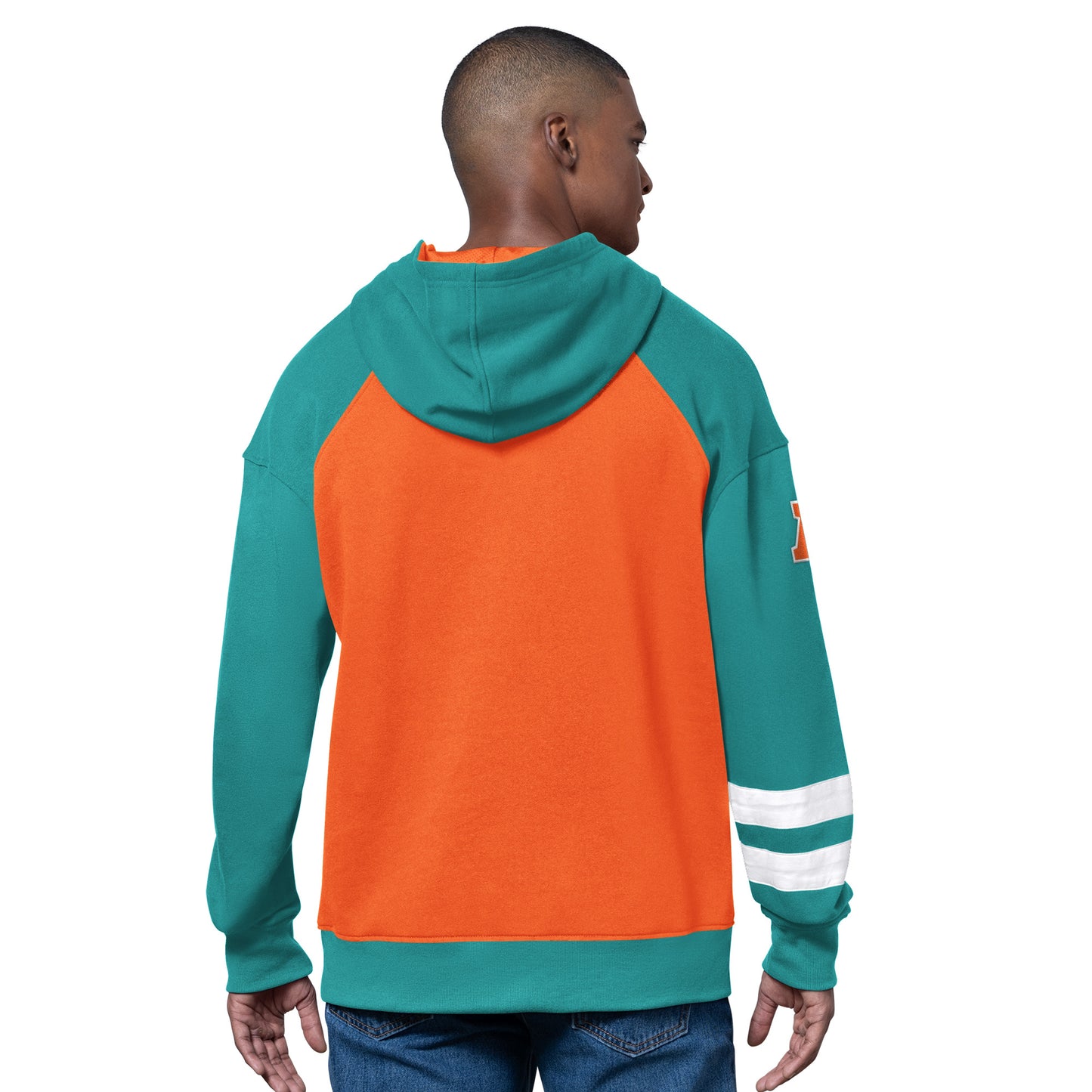 Miami Dolphins Starter Interception Pull Over Hoodie