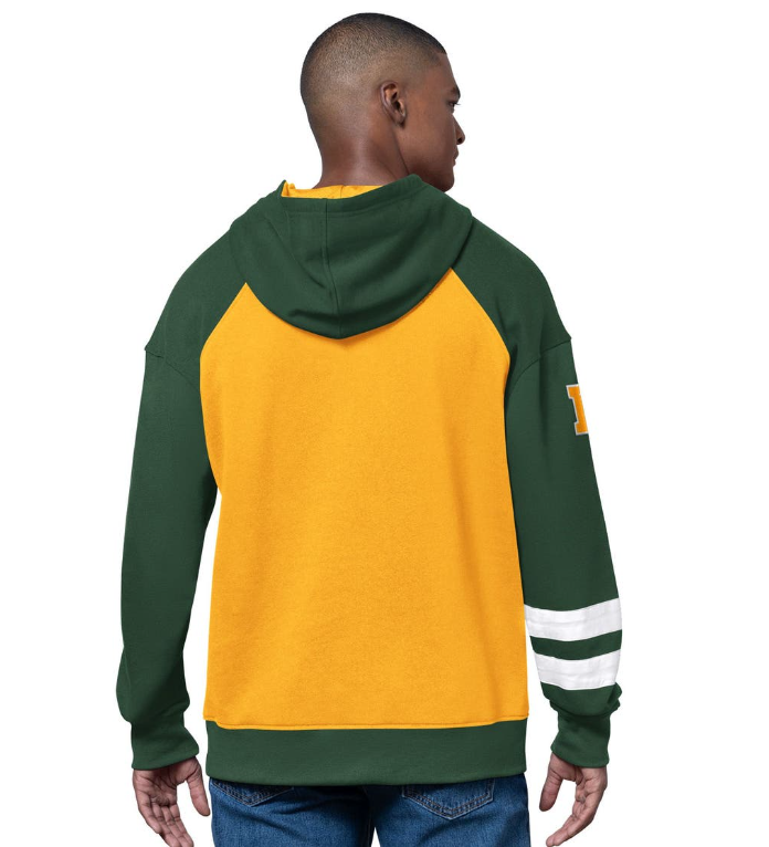 Green Bay Packers Starter Interception Pull Over Hoodie
