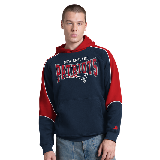 New England Patriots Starter Champtionship Pull Over Hoodie