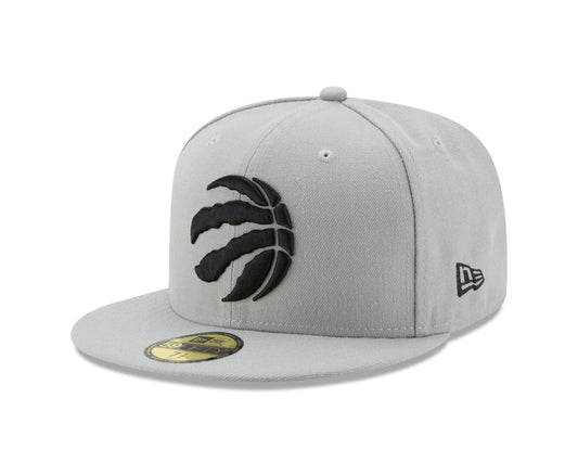 Toronto Raptors New Era Team Gray/Black 59FIFTY Fitted Hat