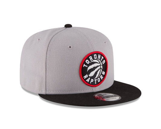 Toronto Raptors 2 Tone Black/Gray 9FIFTY Snapback Adjustable Hat